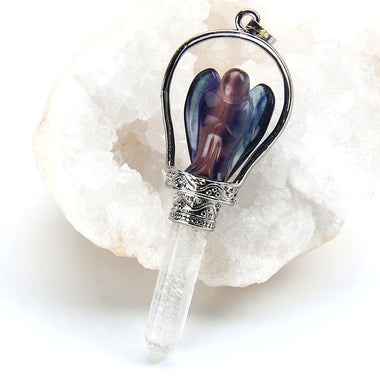 Natural Healing Gem Quartz Necklace